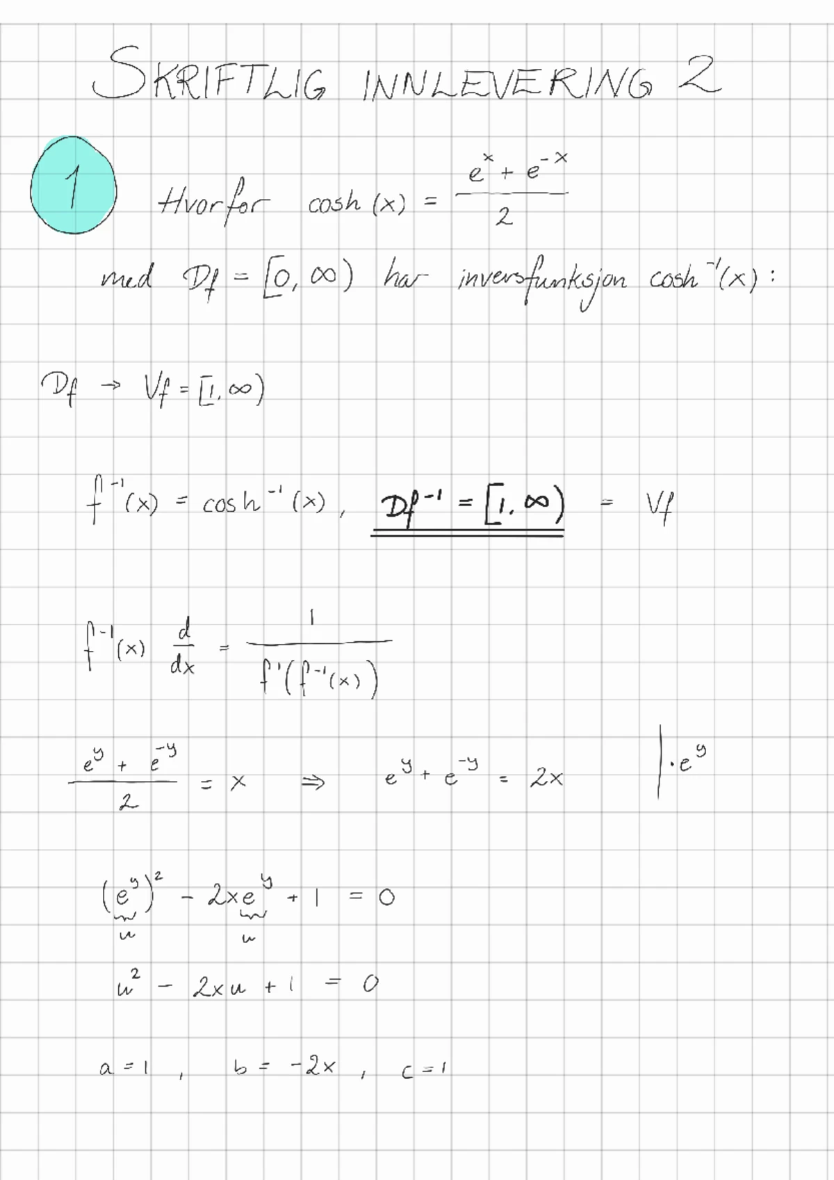 Stack 8 Matte 1 - Integration Problems and Solutions - Studocu