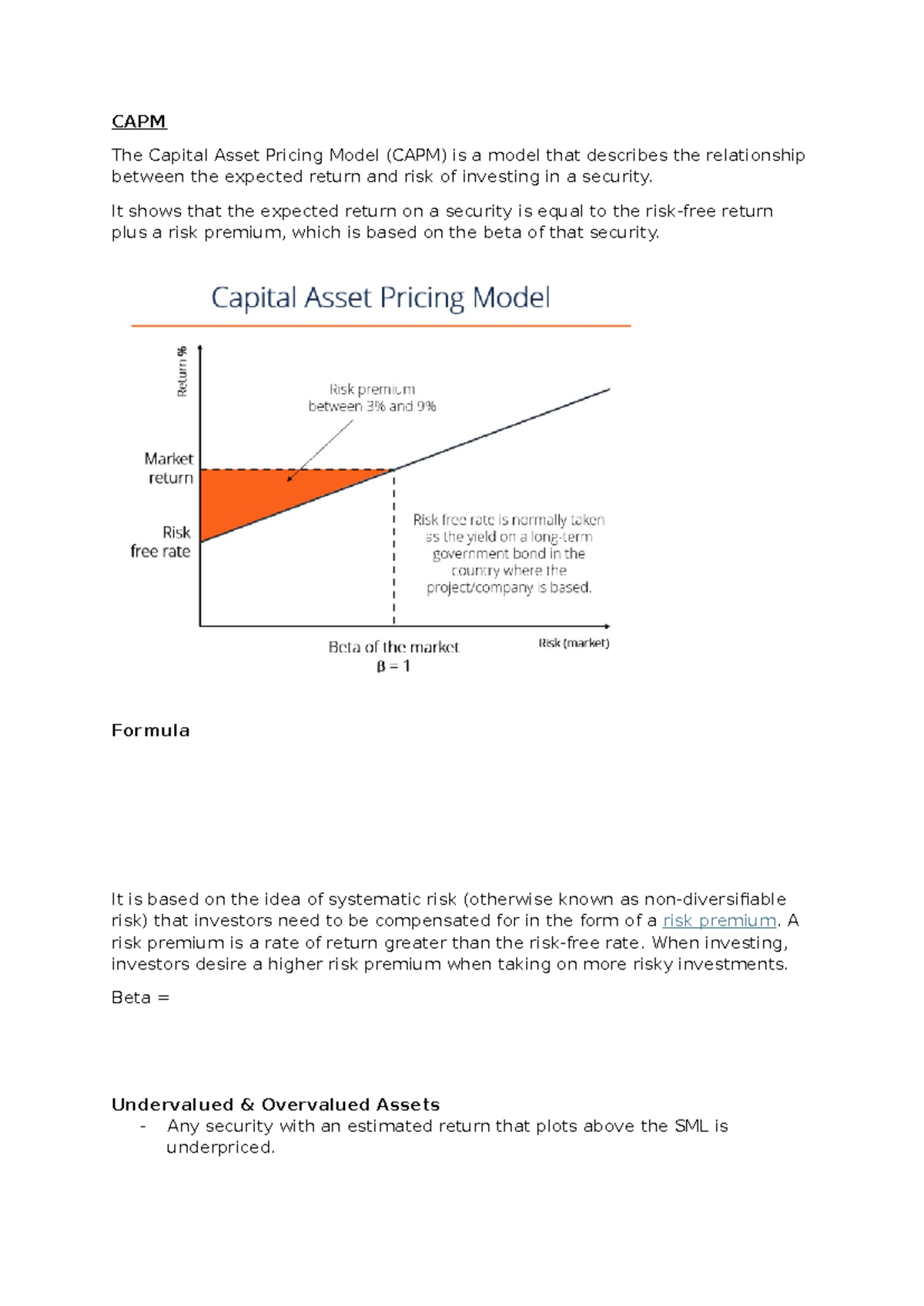 CAPM Analysis: Understanding the Capital Asset Pricing Model Principles ...