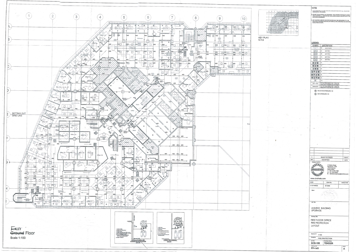 FIRE PROTECTION LAYOUT FIRST FLOOR OFFICE - TENDER (20210212125348666 ...