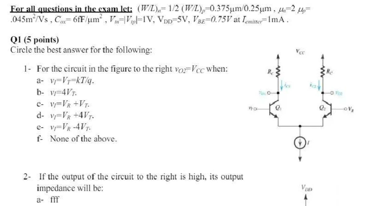 CMOS inverter logic4 - digital logic design - B B The output for this ...