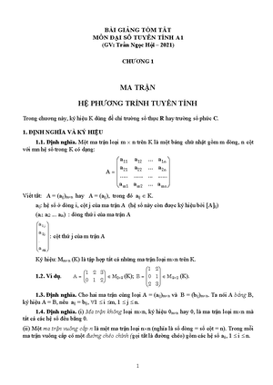 [Solved] Cho A MnZ Chng t rng detA Z ng thi nu A kh nghch th A 1 MnZ ...