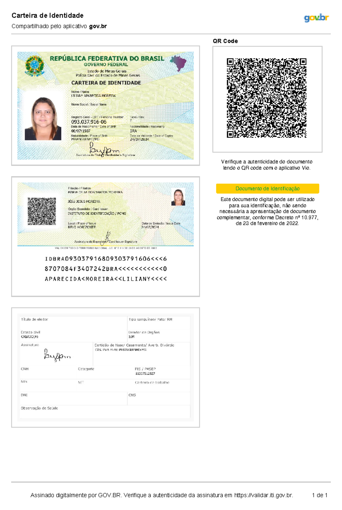 Compartilhar - Hfhu - Ciências - Carteira de Identidade Compartilhado ...
