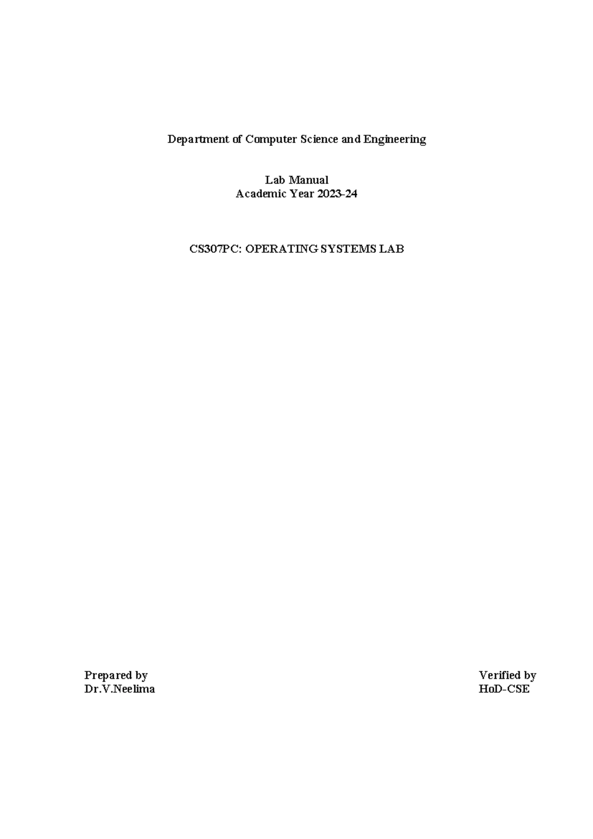 BTech Mini Project Report Template for CSE Students - Studocu