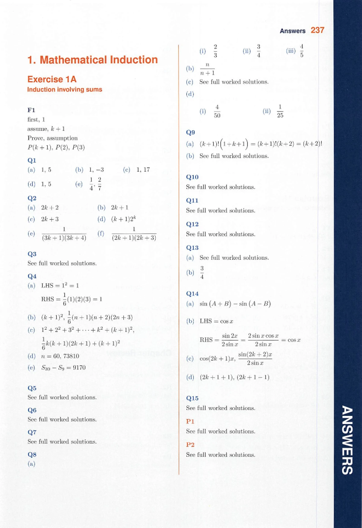 HSC 2025 Mathematics Extension 1 Exam Solutions and Instructions - Studocu