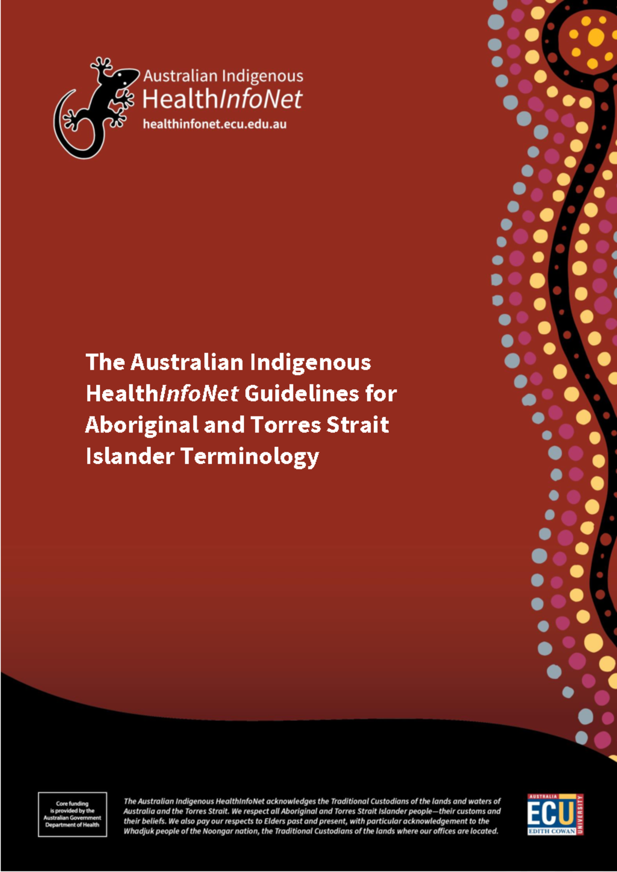 Australian Indigenous HealthInfoNet Guidelines for Aboriginal & Torres ...