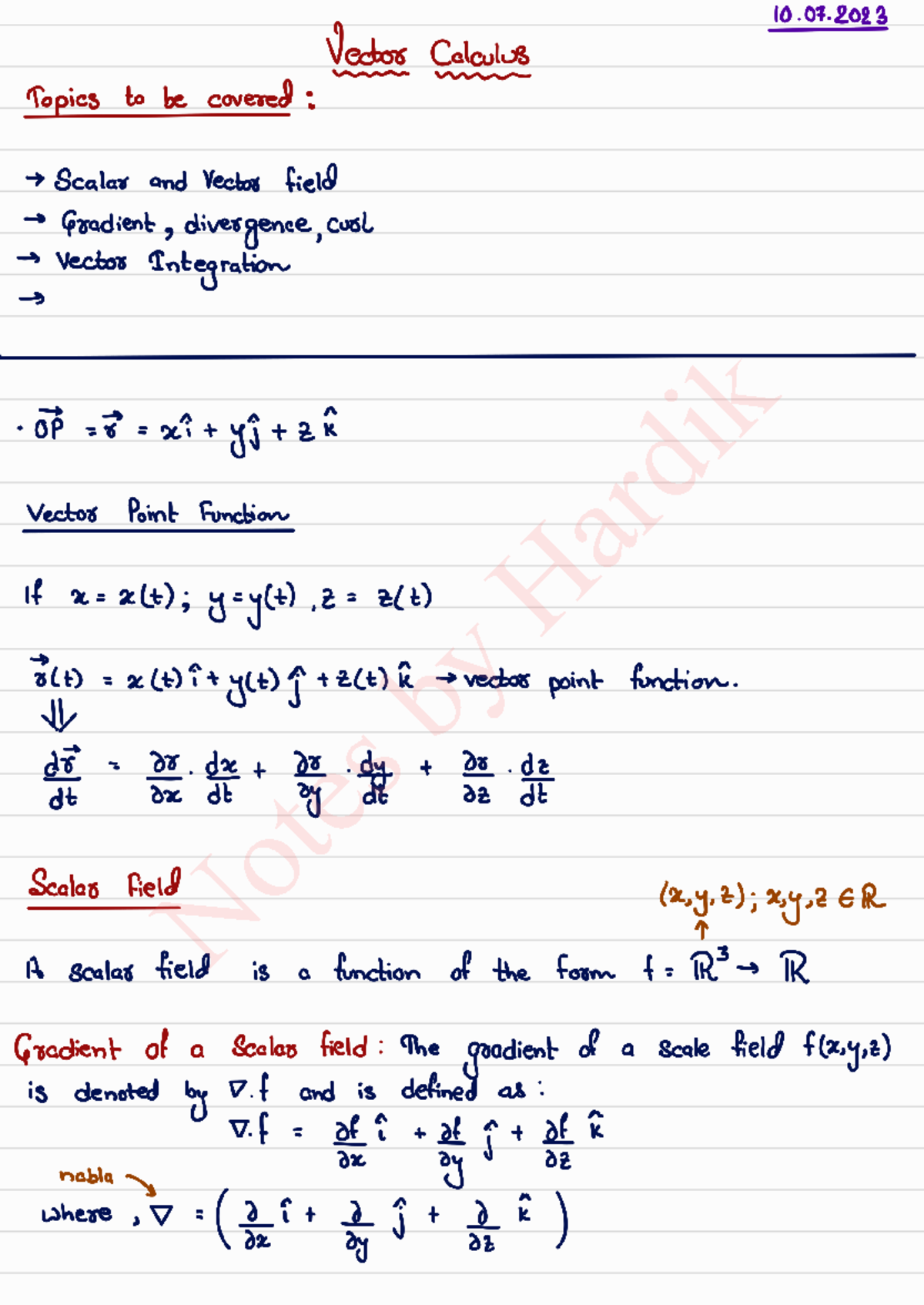 Hardik's Study Notes for Course ES 101 - Studocu