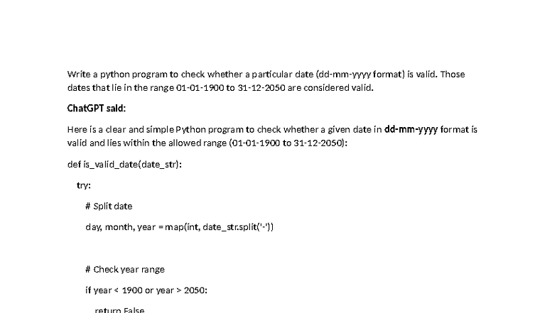 Python Programming Practice Questions - Discussion Notes - Studocu