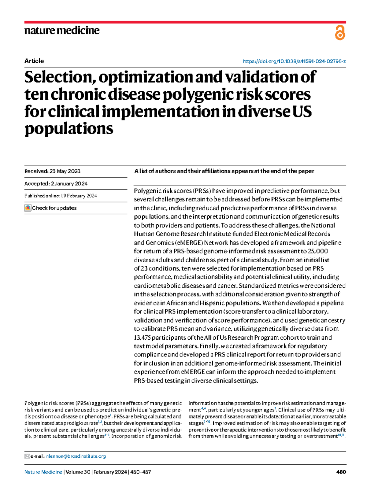 L17 - Lecture: Clinical Implementation of Polygenic Risk Scores in ...