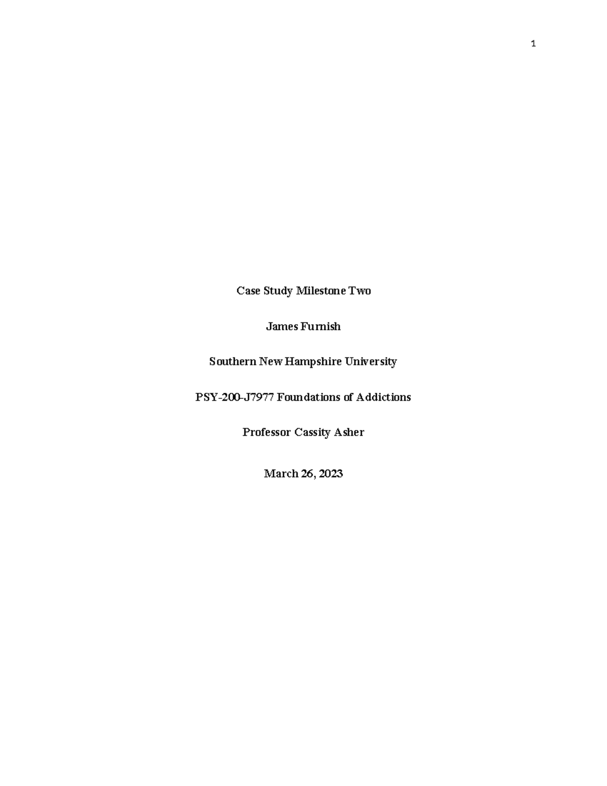 Case Study Milestone Two: Internet Gaming Addiction in a South Korean ...
