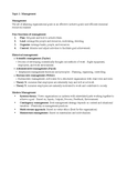 MGTS1301 - UQ - Introduction To Management - Studocu