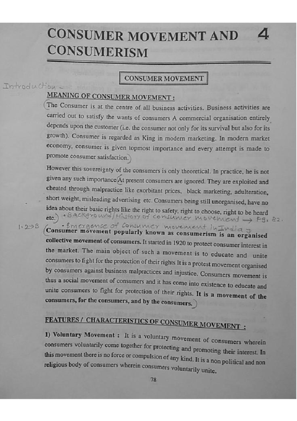 1.2 Consumer Movement - Food Science & Nutrition related Programmes ...