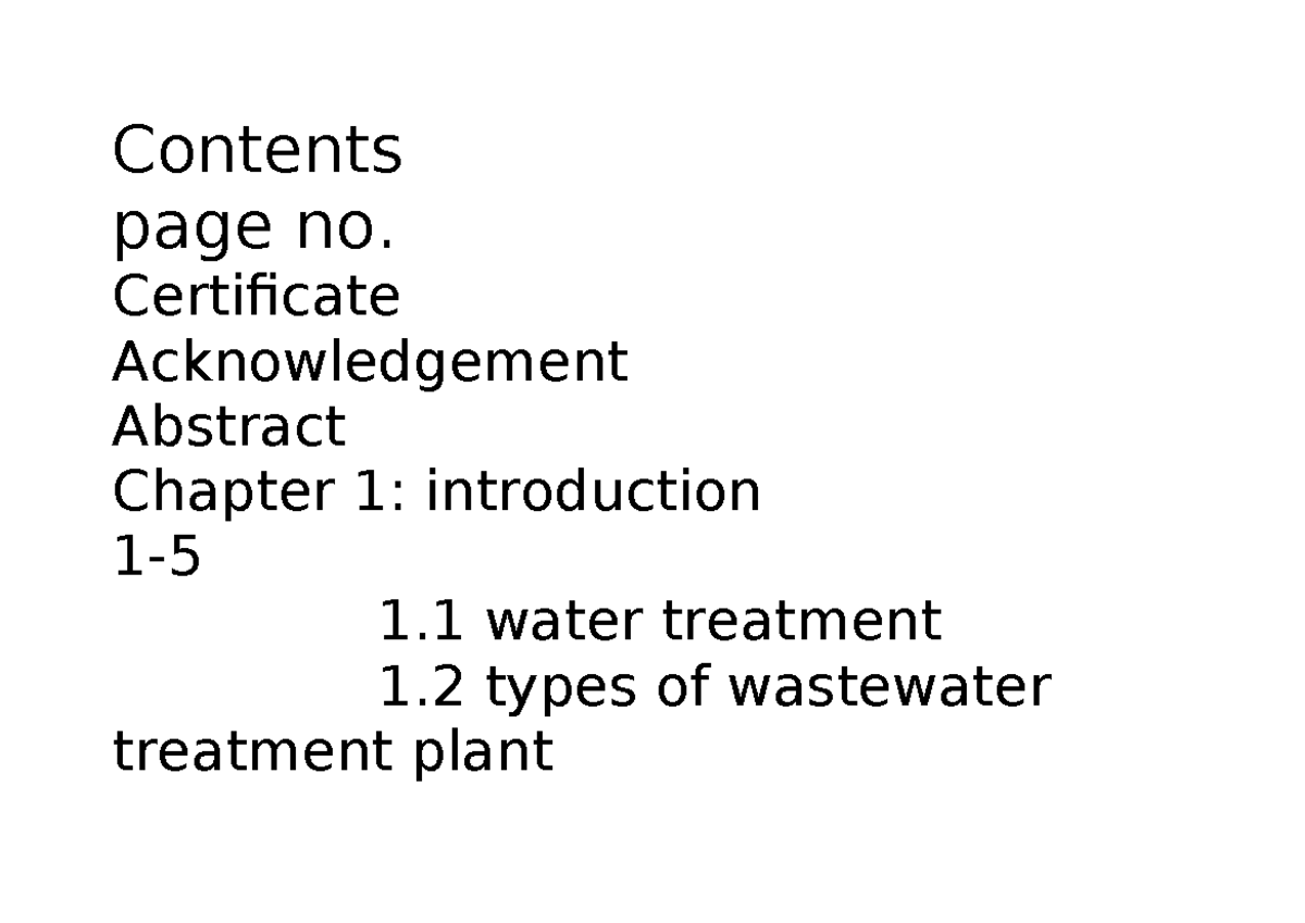 Sewage System Report: Methods and Case Studies on Wastewater Treatment ...