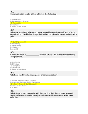 Purposive Communication Chapter 1 Reviewer - Purposive Communication ...
