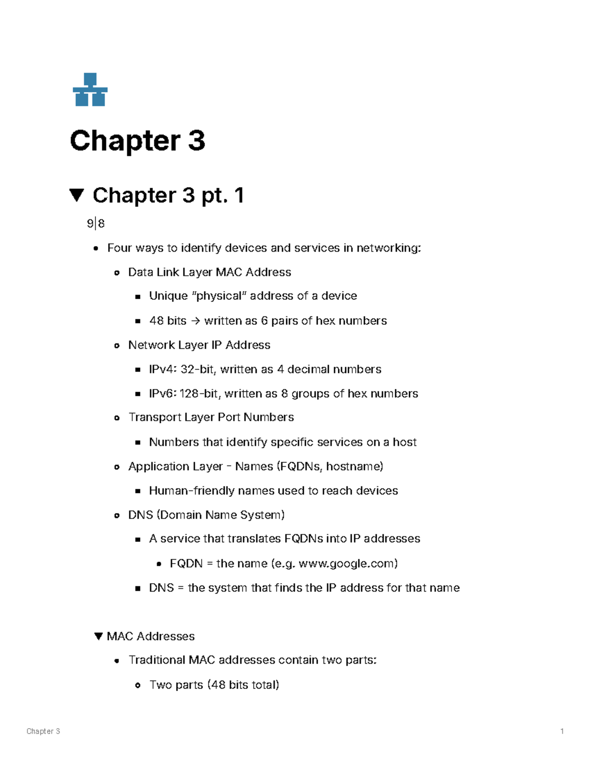 Comprehensive Overview of Network Addressing & DNS Fundamentals ...