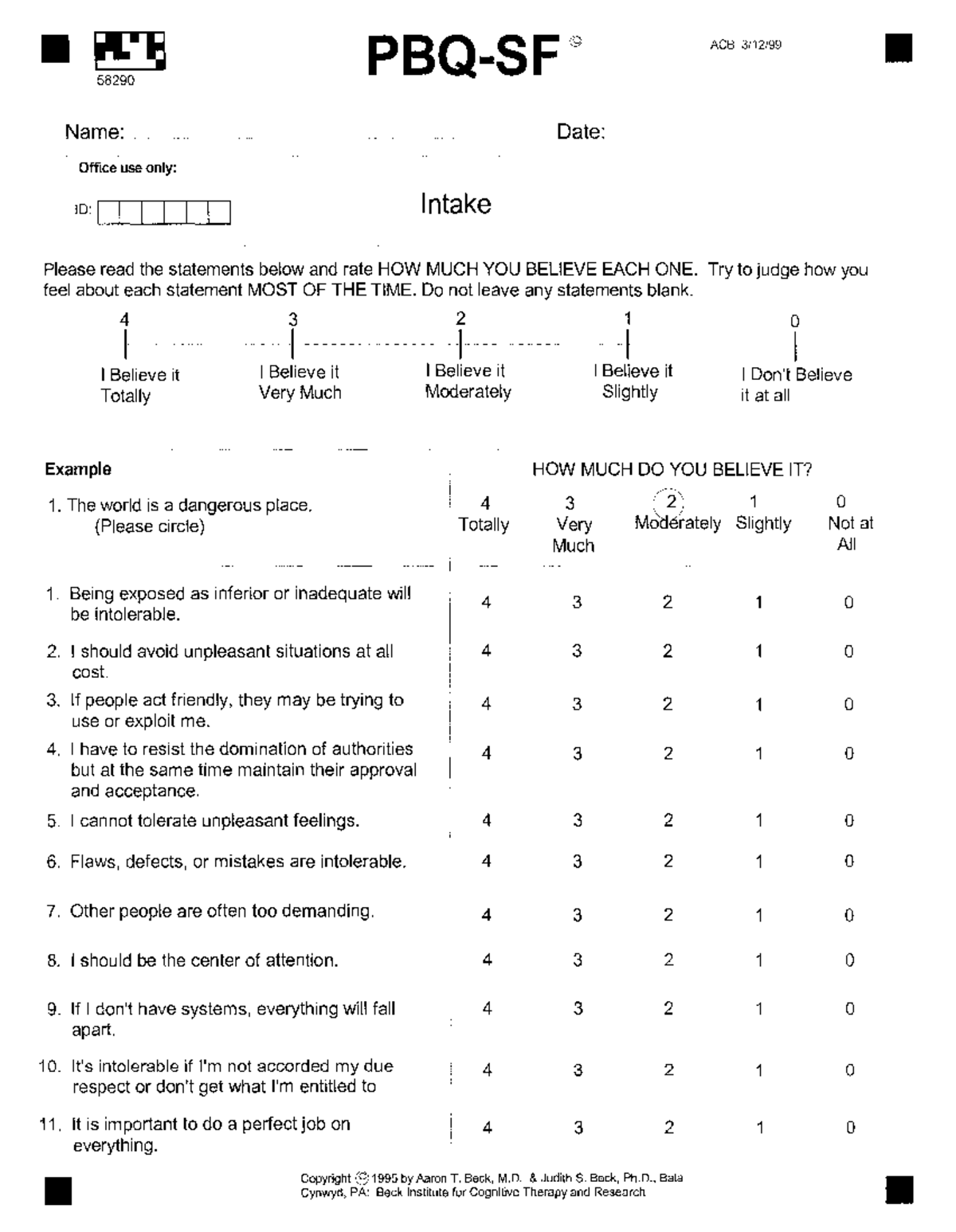 PBQ-SF Assessment Overview: Psychometric Properties & Applications ...