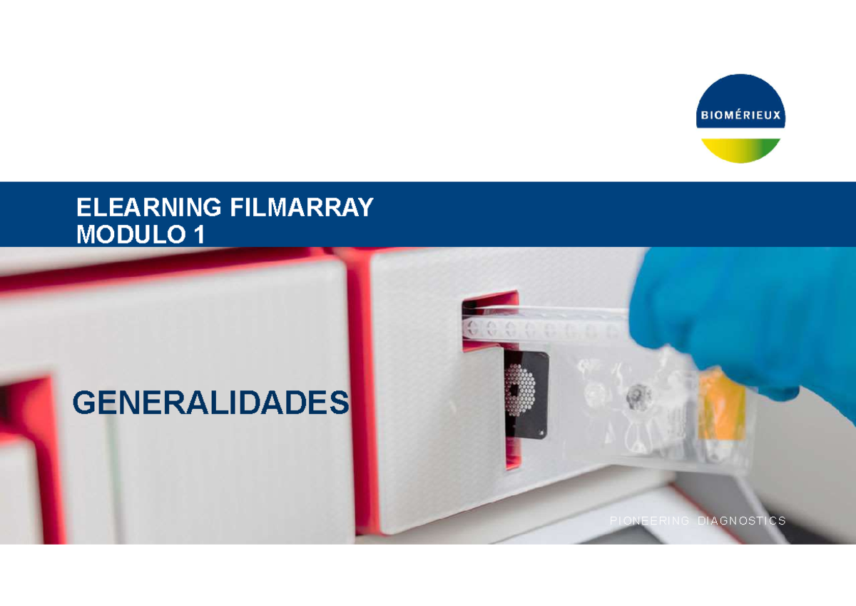 Modulo 1 - FilmArray: Diagnóstico Rápido y Eficiente en Microbiología ...