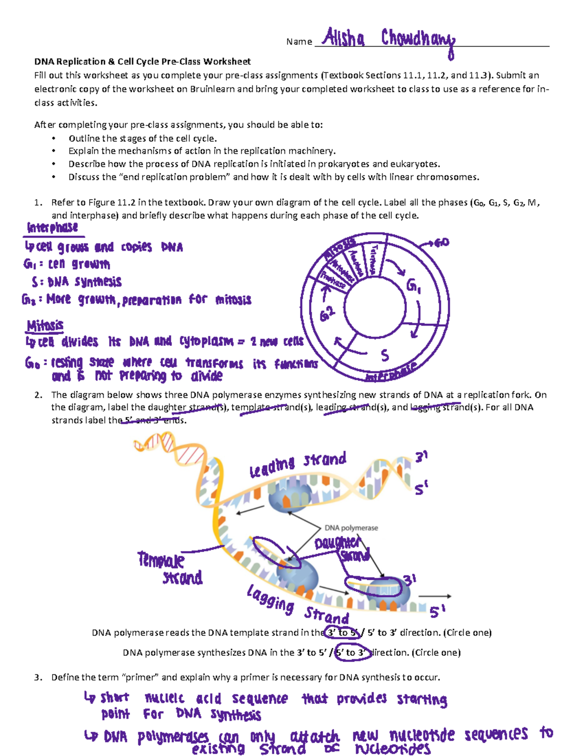 LS7B Week 1 Pre-Class Reading Guide and Worksheet - Studocu