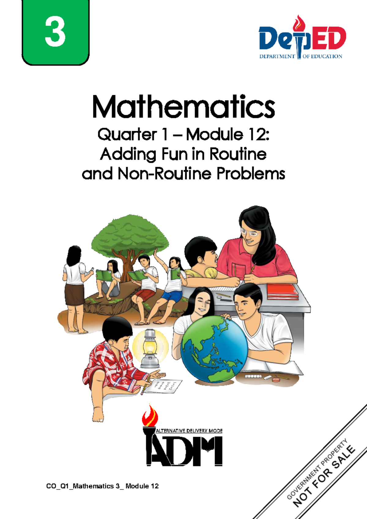 Math3 q1 mod12 solveroutineandnonroutineproblems v2 - Mathematics ...