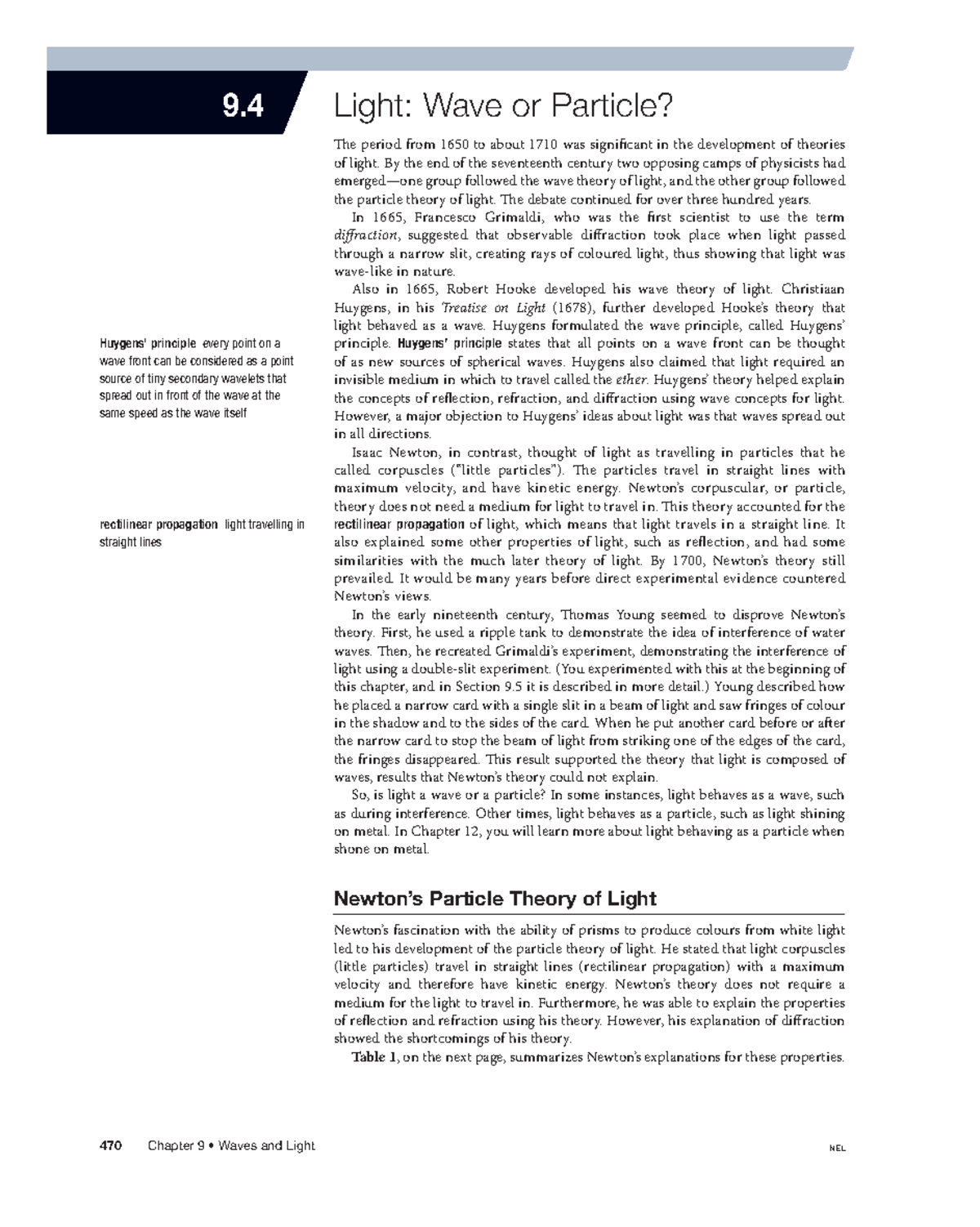 Phys12 c09 9 4 - Nelson Physics 12 textbook - 9 Light: Wave or Particle ...