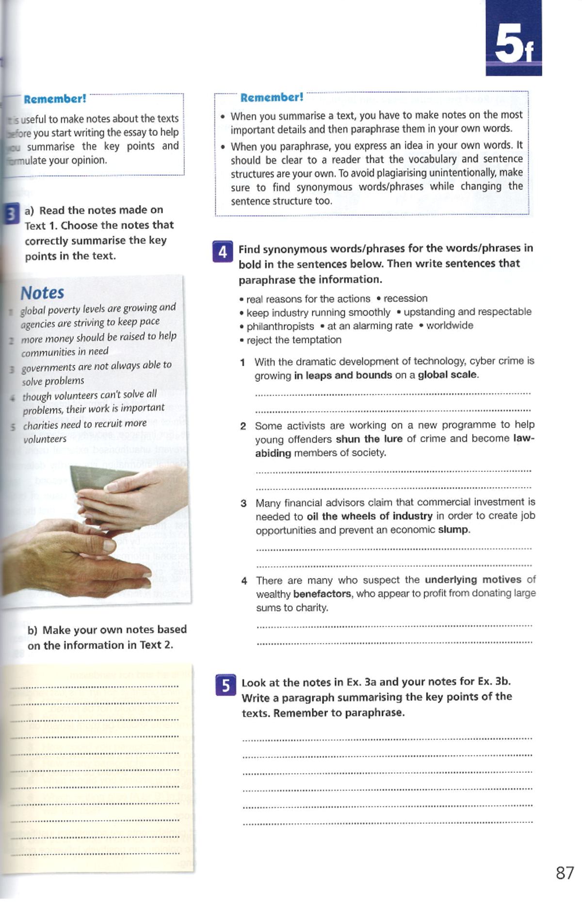 C2 Essay Notes: Summarizing and Paraphrasing Techniques - Studocu