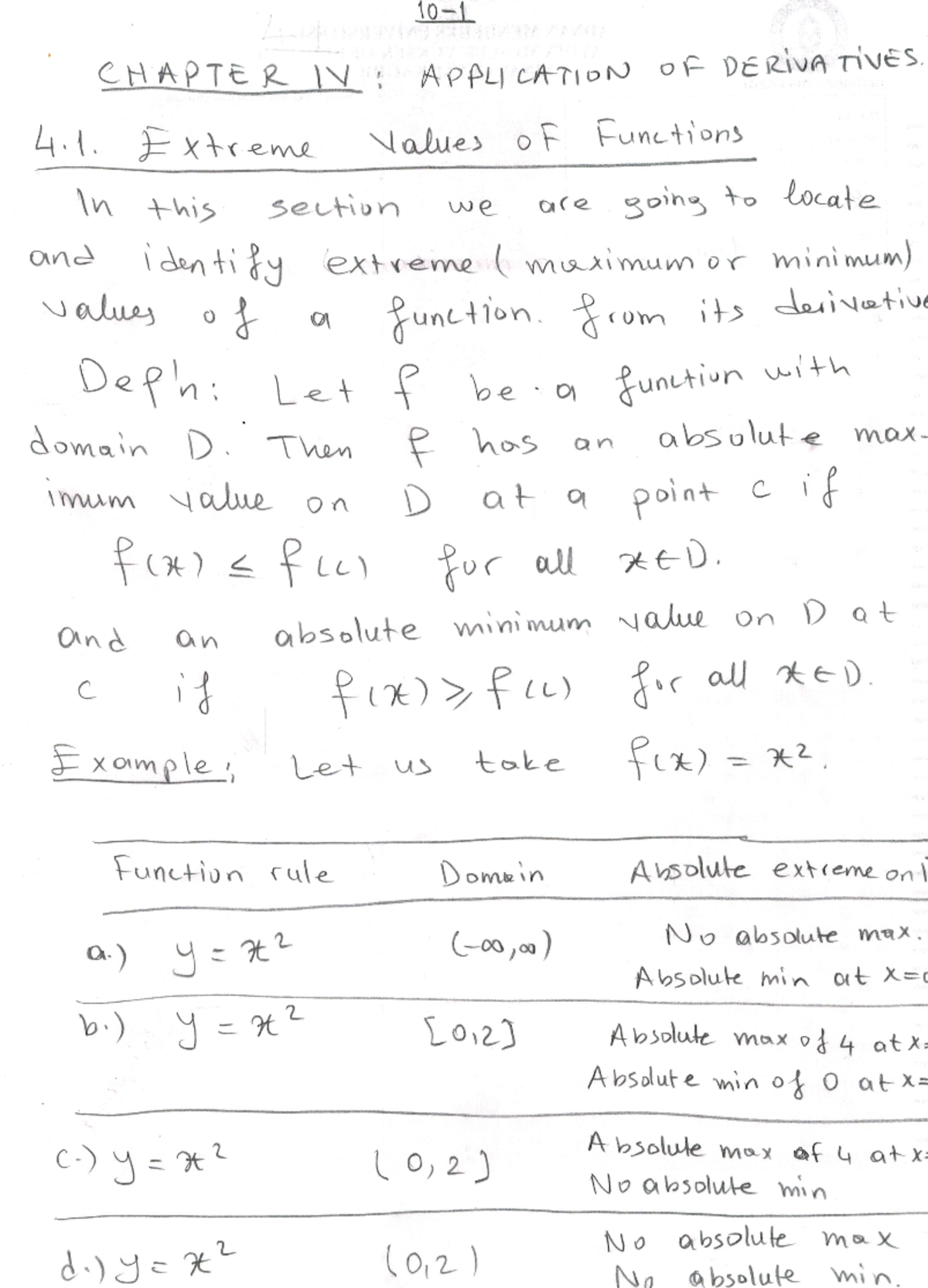CCF30092022 0005 - Comprehensive Calculus Study Notes - Studocu