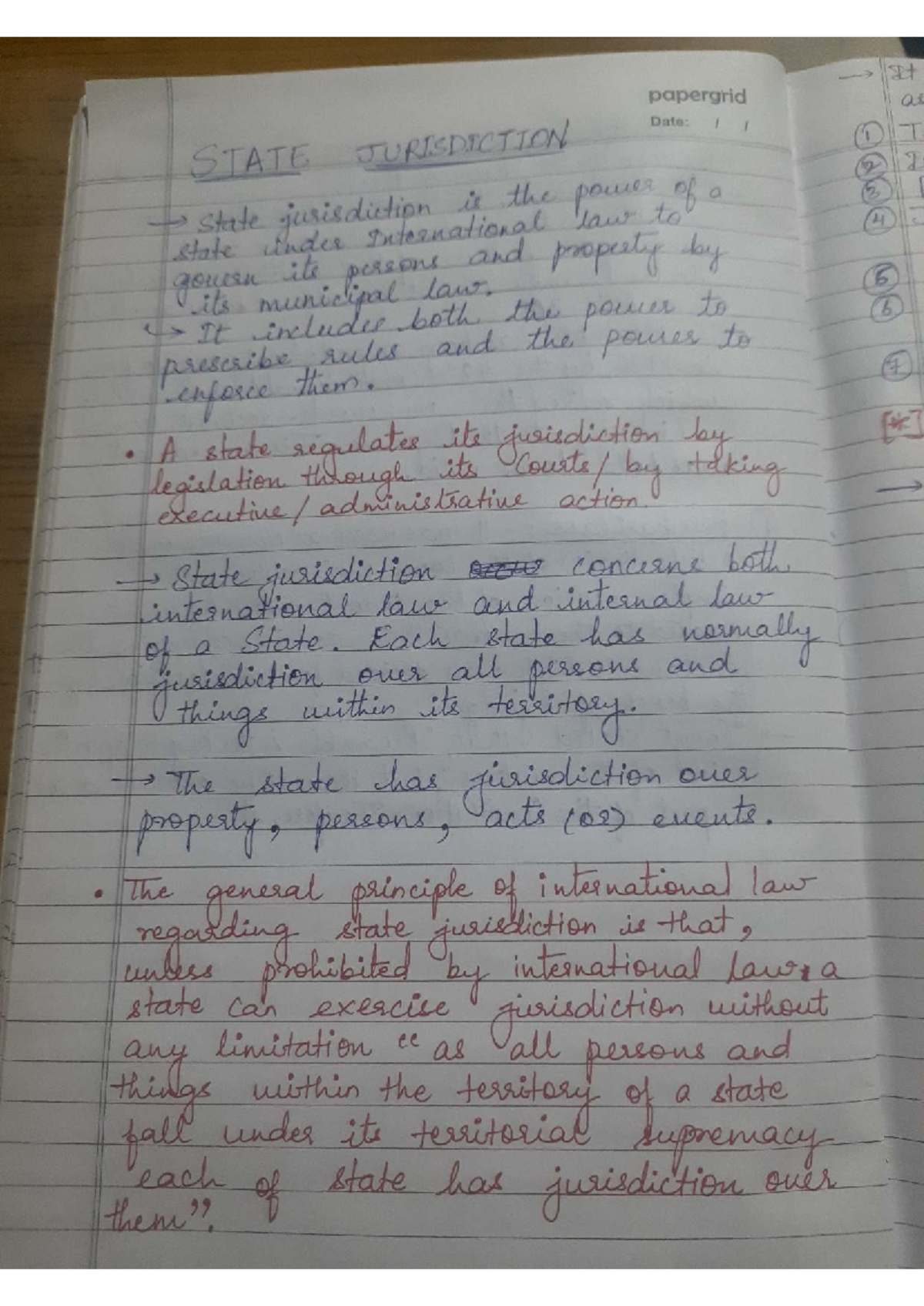 State Jurisdiction Under International Law (U3) - Key Principles and ...