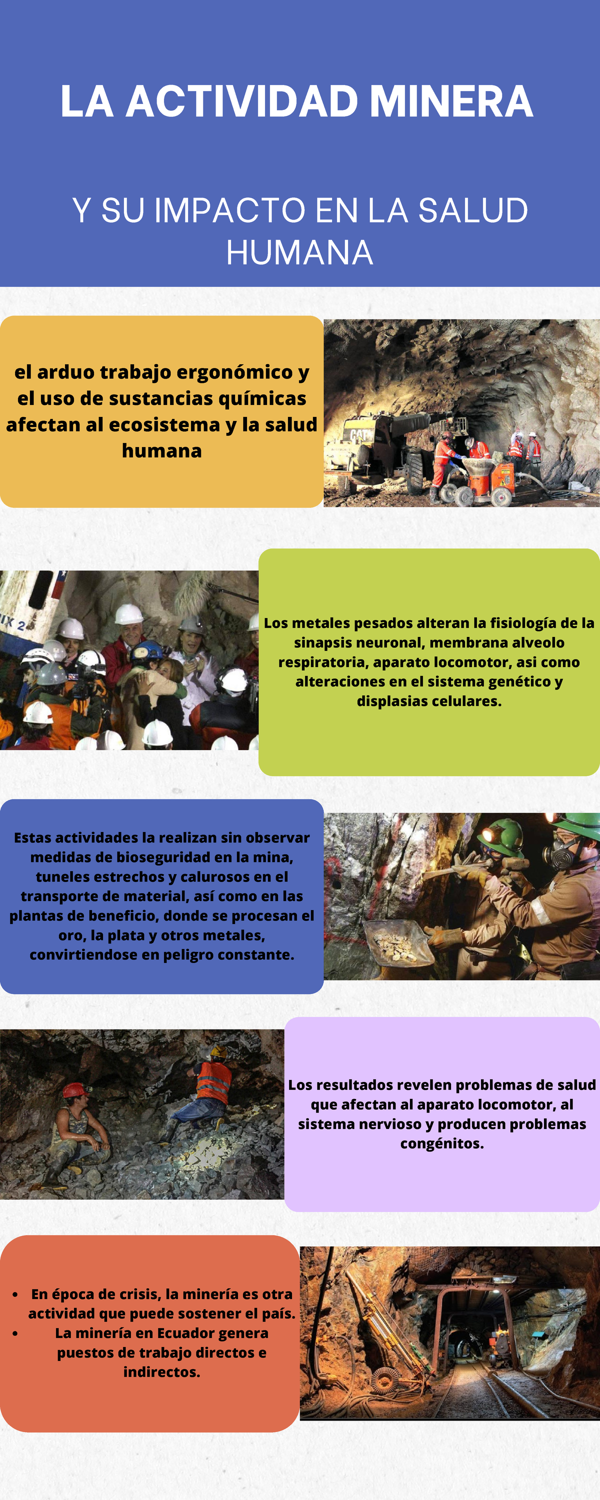 La Actividad Minera y su Impacto en la Salud Humana - Ensayo - Studocu
