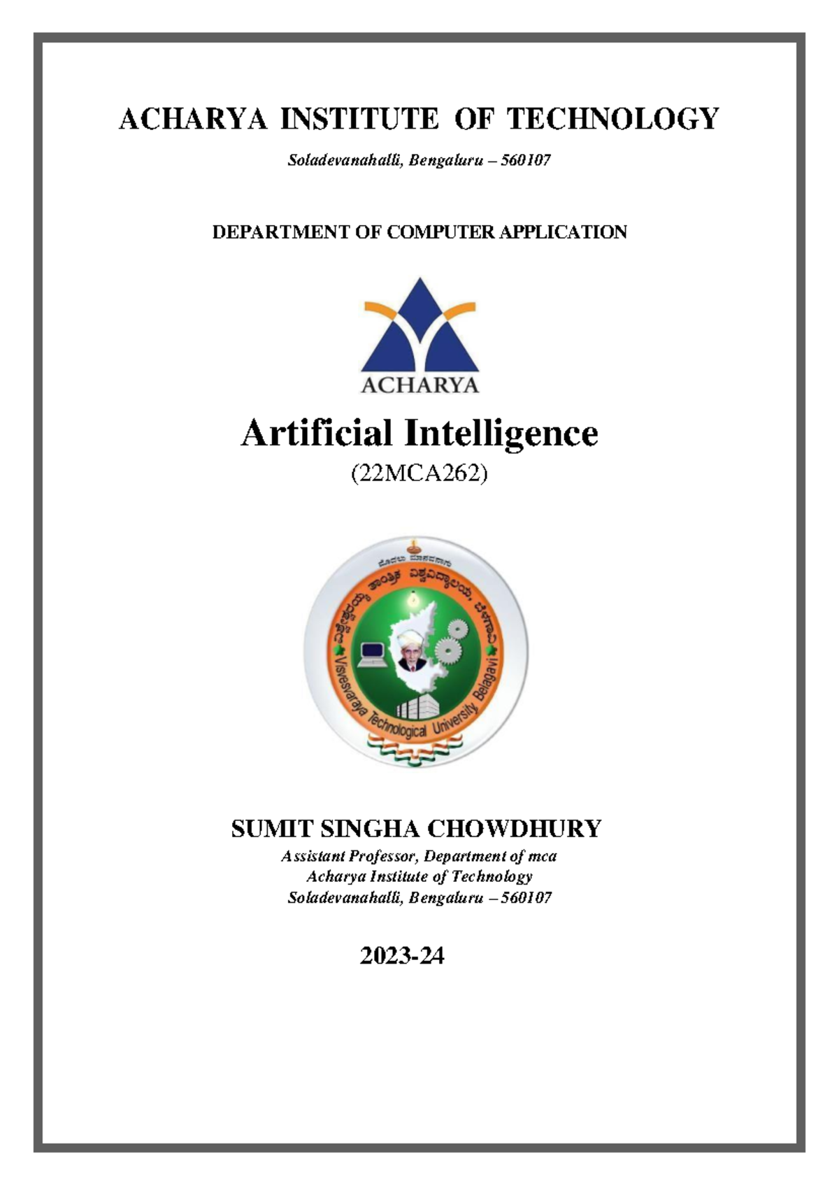 Module 5 - Expert Systems in Artificial Intelligence (22MCA262) - Studocu