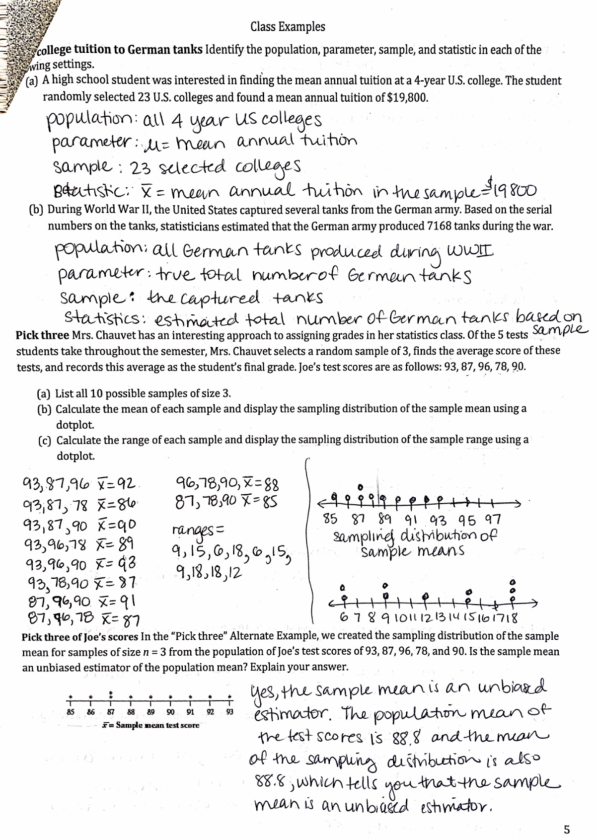 7 1+class+examples+key - Class Examples college tuition to German tanks ...