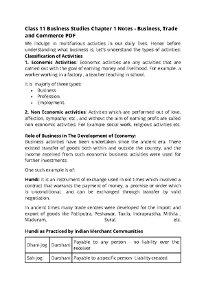 Business Studies 834261670: Chapter 2 Forms of Business Organization ...