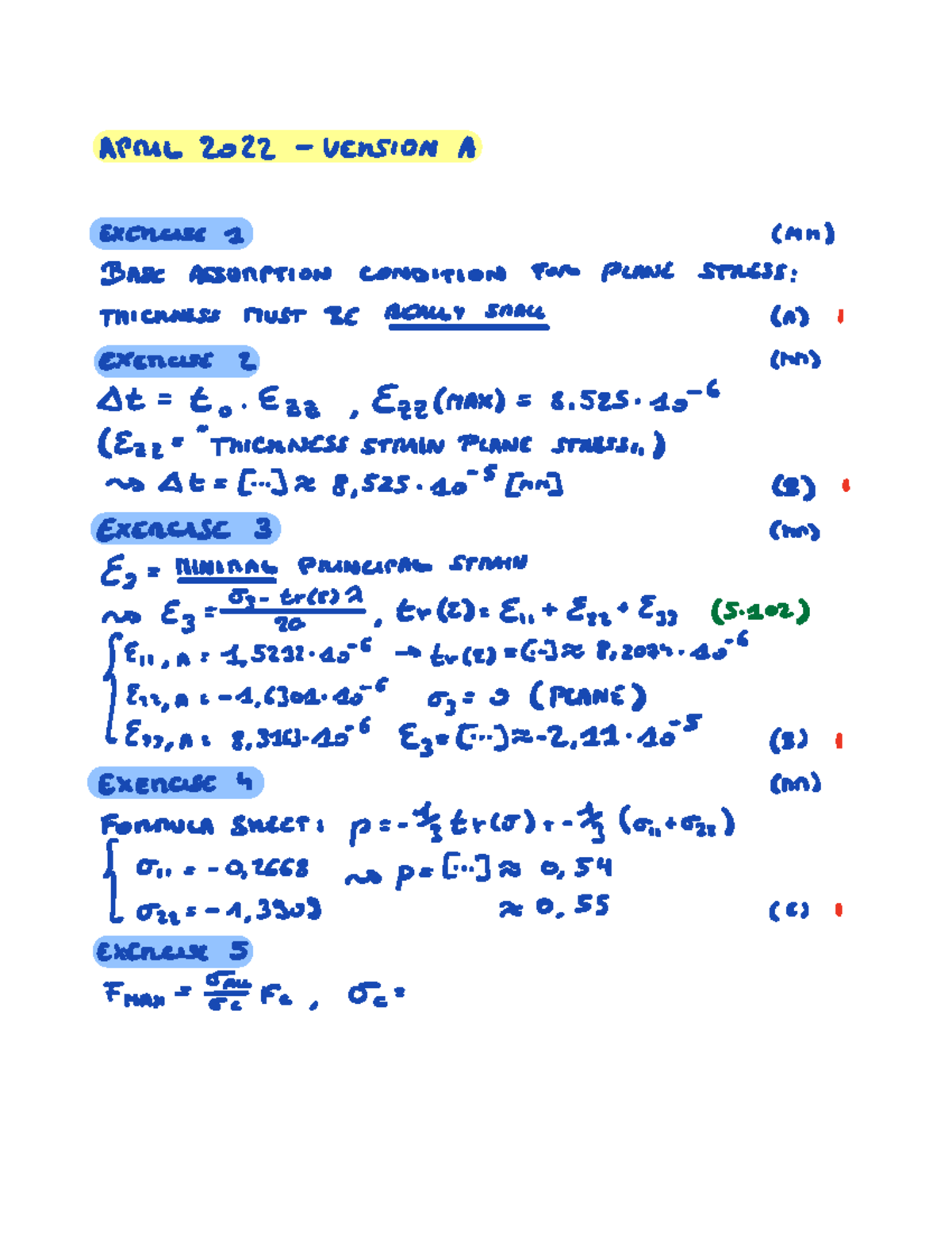 4MB00 - Past Exam Papers - April 2022 Analysis and Solutions - Studeersnel