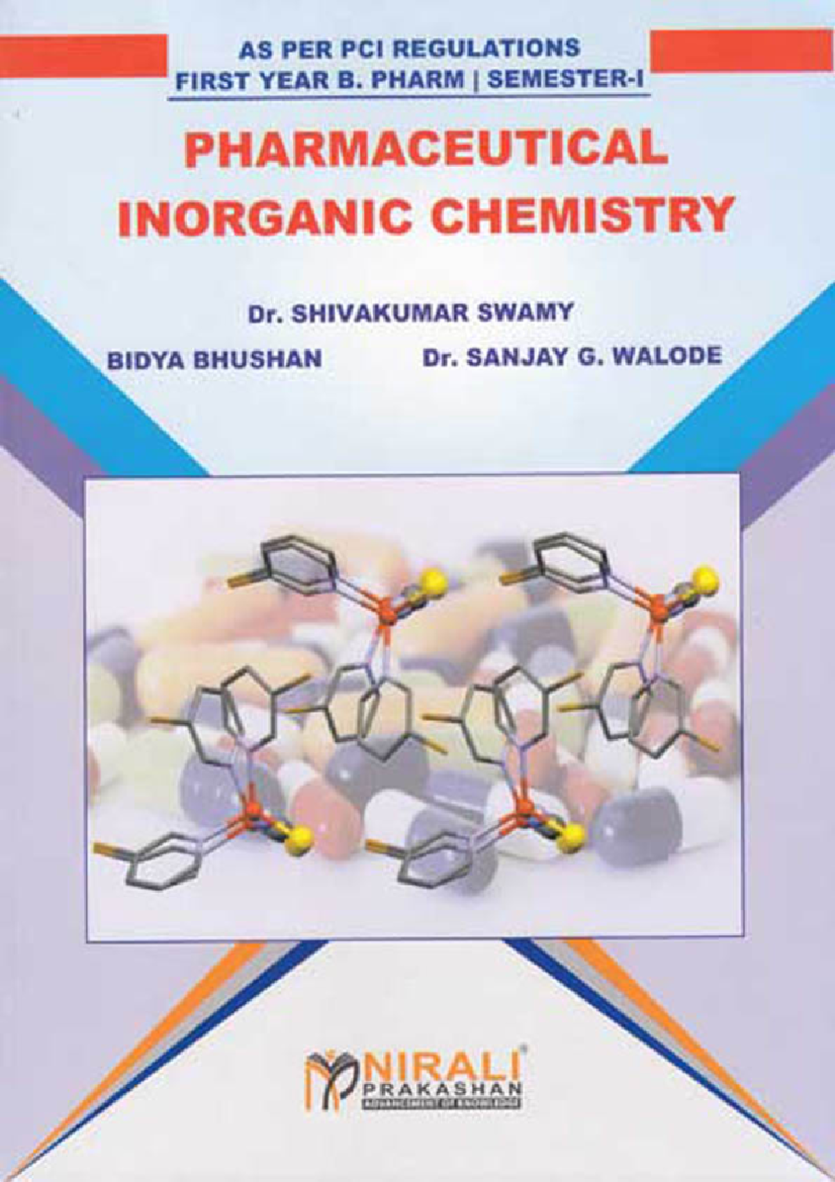Pharmaceutical Inorganic Chemistry - First Year B. Pharm Semester I ...