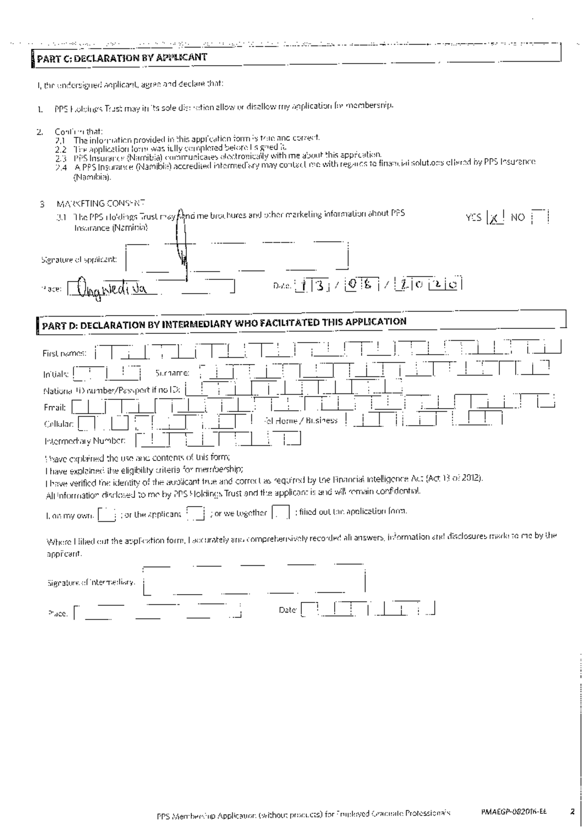 PPS Membership Application - Assignment for Employed Graduates - Studocu