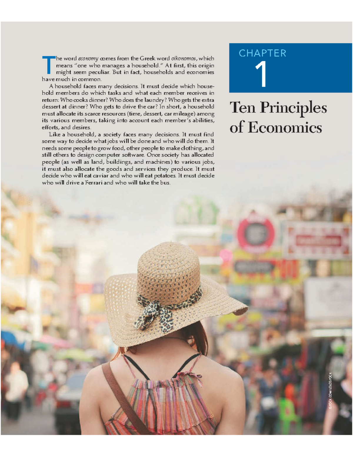 Chapter 1: Ten Principles of Economics - Overview and Key Concepts ...