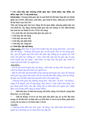 [Solved] Ti sao qun l hnh vi lp hc l thnh phn thit yu ca nng lc dy hc v ...