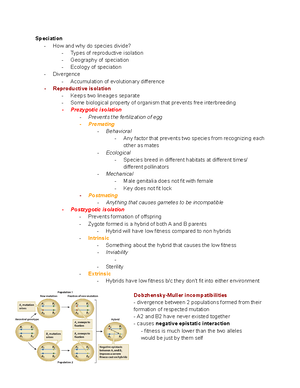 Exam 2 Review - BIOL 2704 with Dr. McGlothlin - Exam 2 Review Allele ...