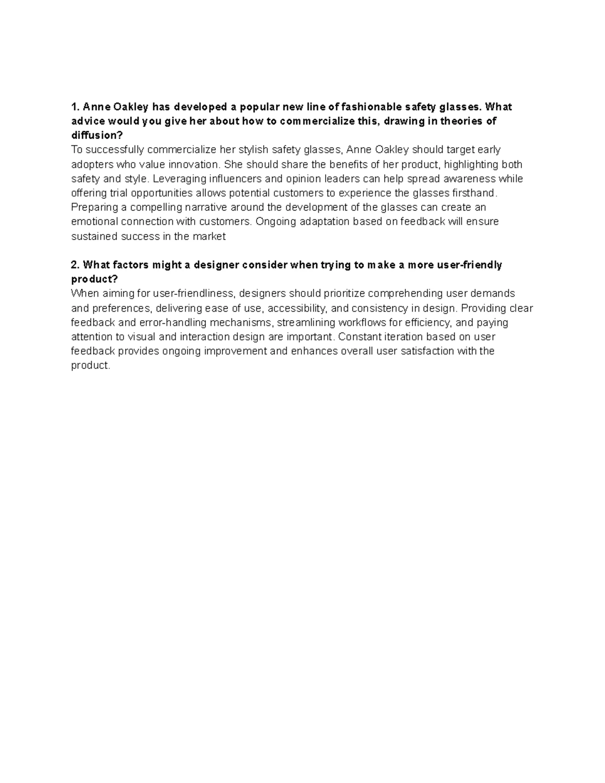COMM 219 - Chapter 1 - Innovation Concepts and Importance Notes - Studocu