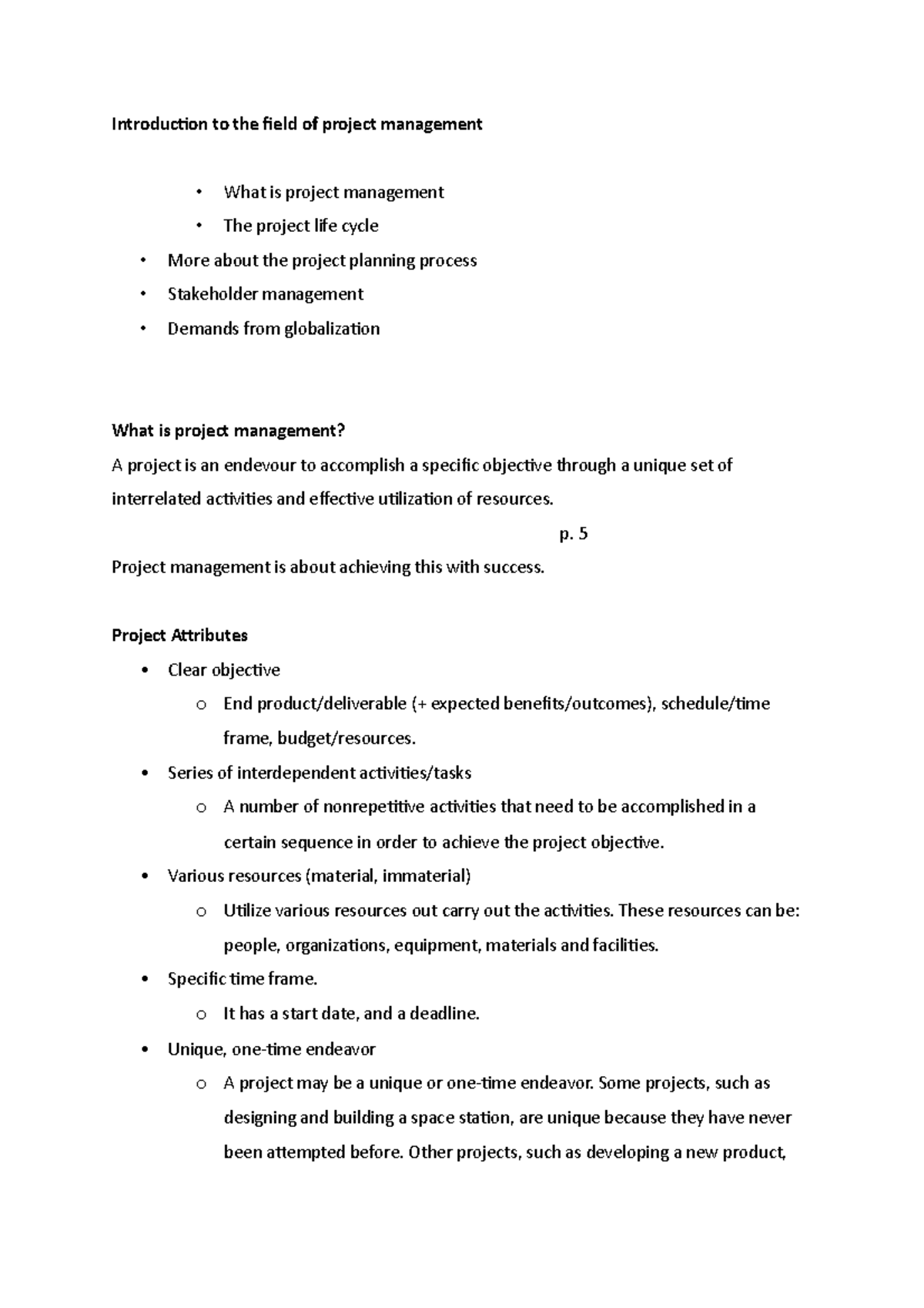 Introduction to Project Management: Key Concepts and Phases (PM101 ...