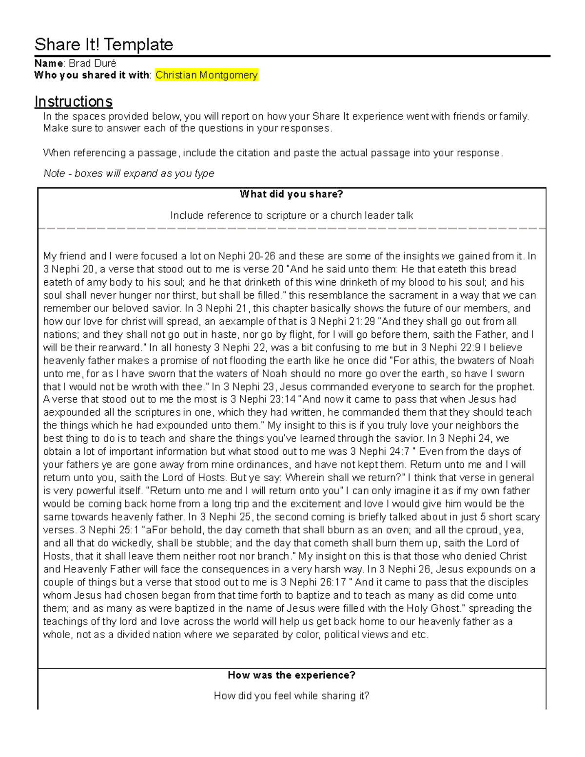 REL225C W01 Reflection Synthesis - Reflection and Synthesis Report for ...