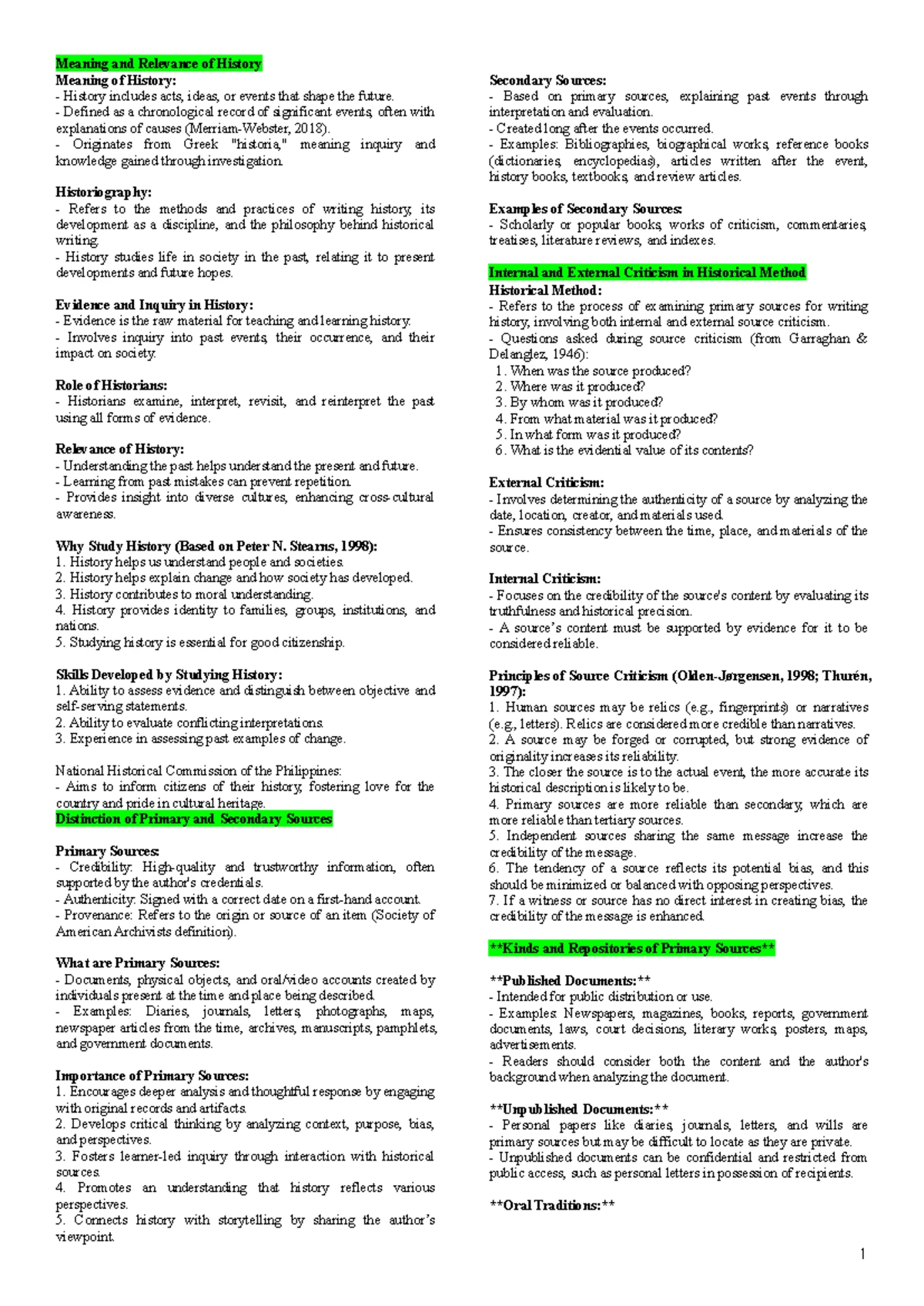 RPH: Examining Perspectives in Filipino Idioms and Historical Sources ...