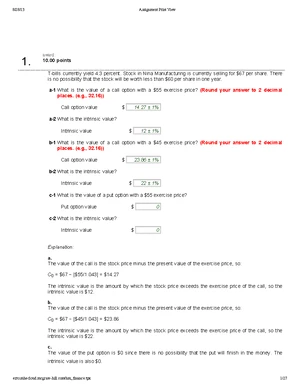 Fin 4610 Syllabus - Finance 4610: Advanced Corporate Finance