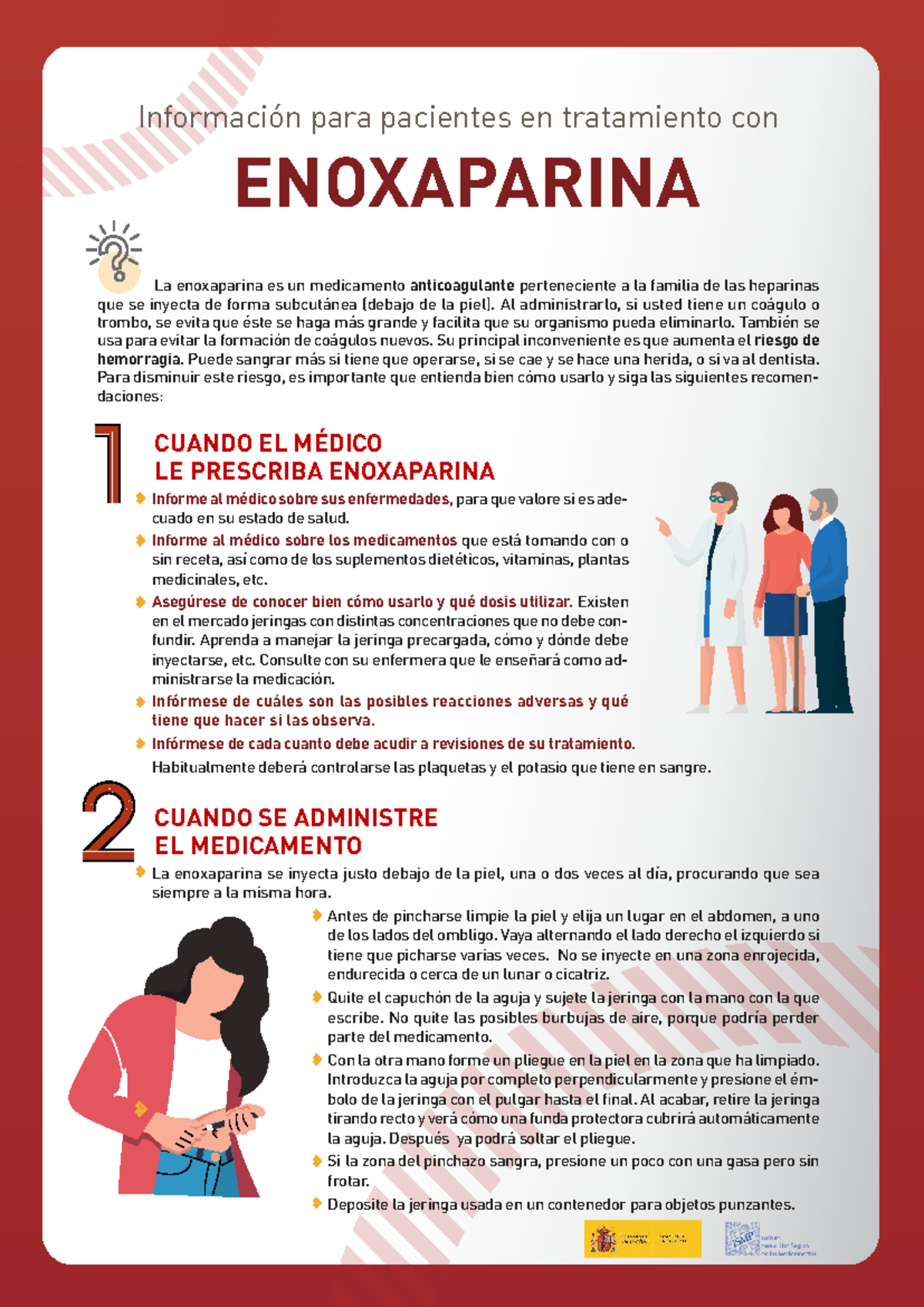 Guía para Pacientes: Uso Seguro de Enoxaparina en Tratamiento ...