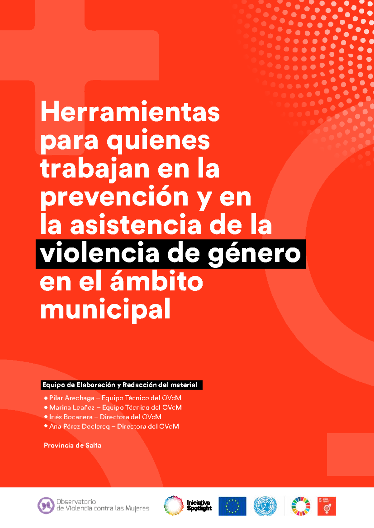 Herramientas para la Prevención y Asistencia de la Violencia de Género ...
