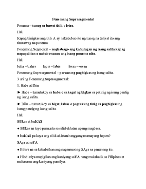 Idyolek (Handouts) -WPS Office - Arador, Dannielz C. BSED 3 Idyolek ...