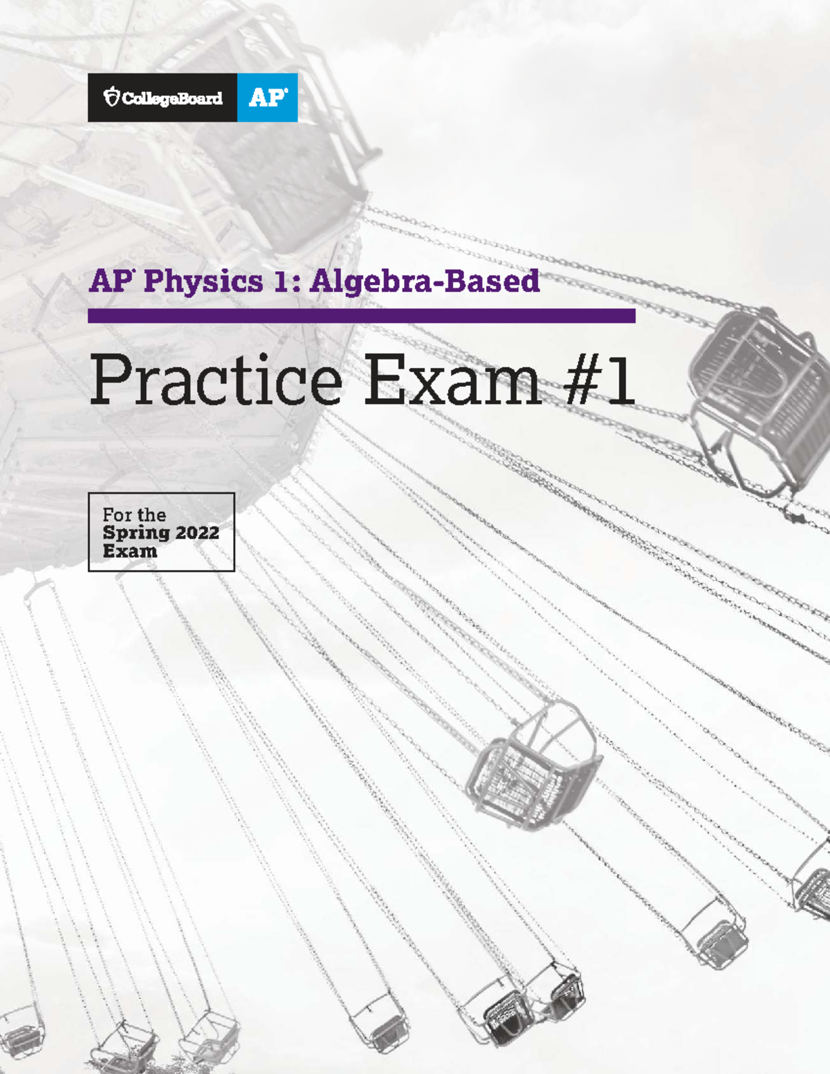 AP Physics 1: Practice Exam 1 for Spring 2022 Exam - Studocu