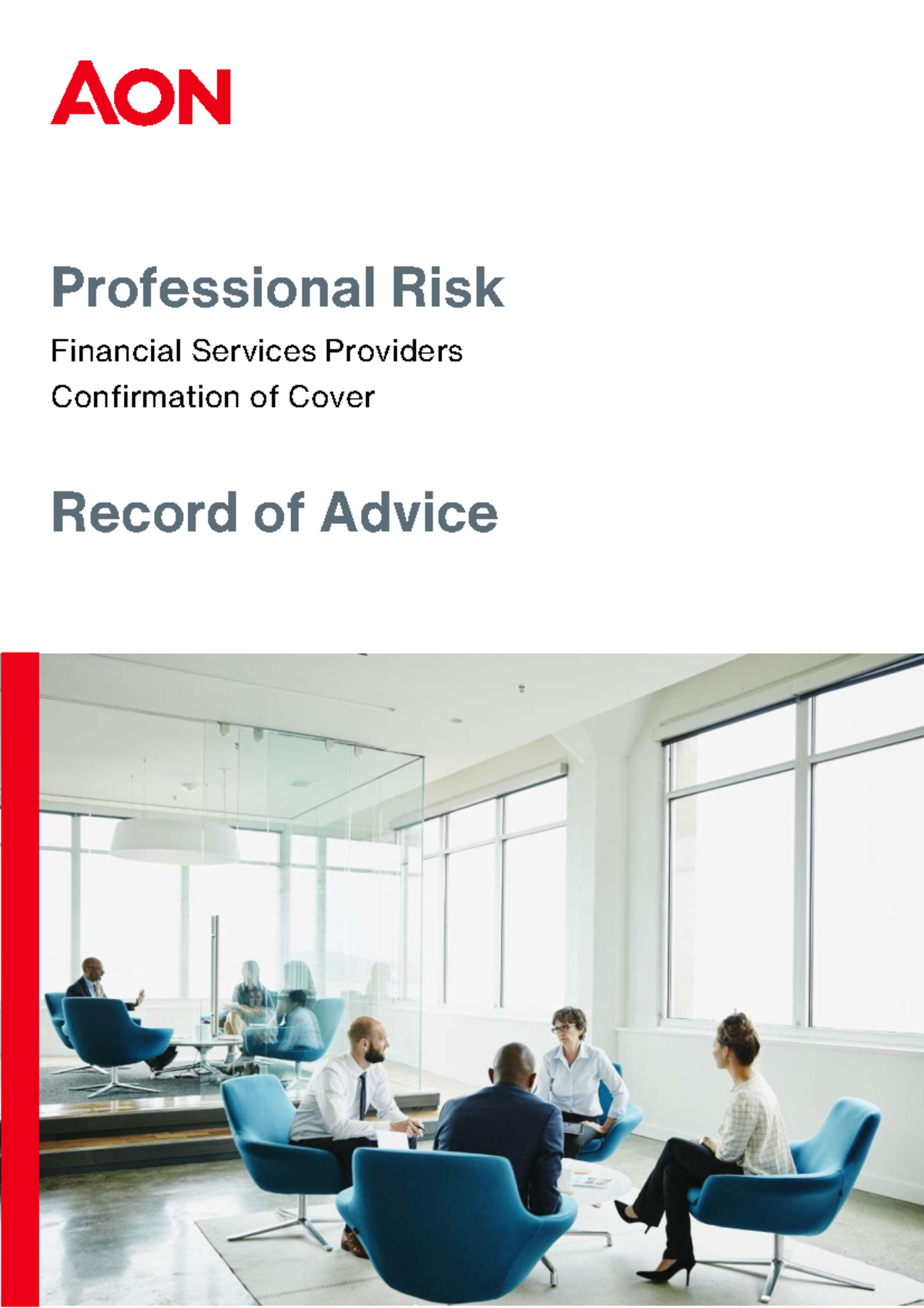 Professional Risk Management for Financial Services Providers - FSP ...