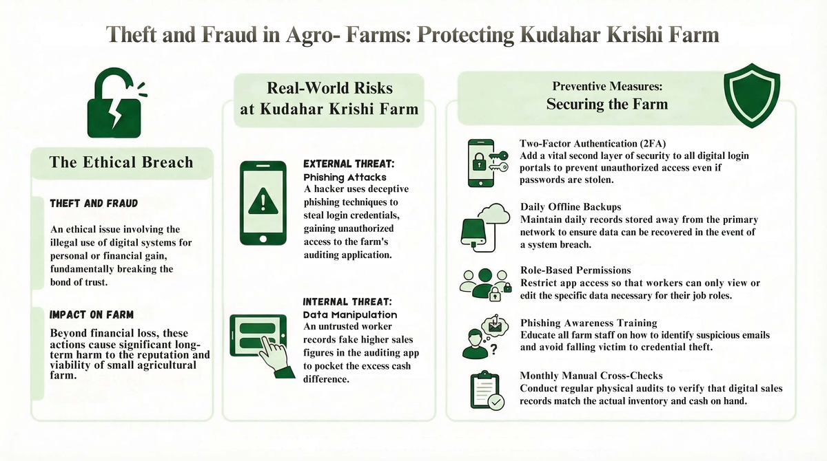 Theft and Fraud Prevention Strategies for Kudahar Krishi Farm - Studocu