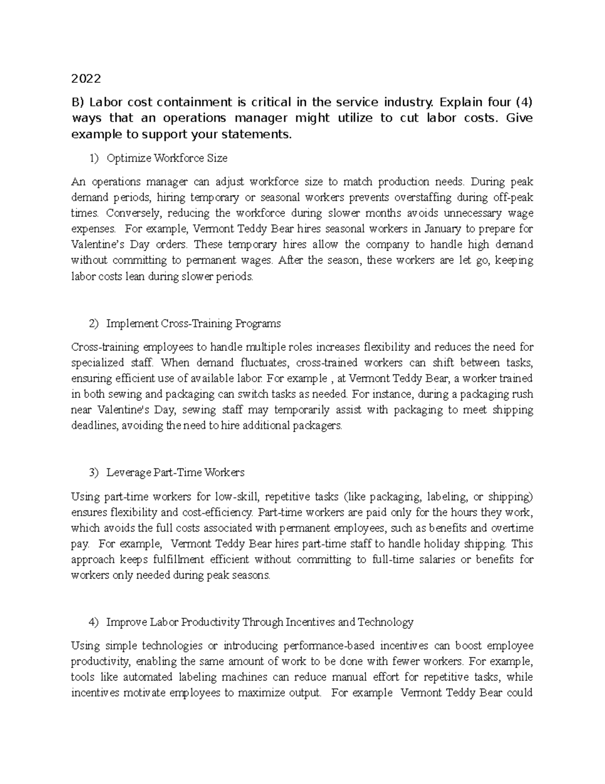OPM549 2022 (b) - Strategies for Labor Cost Reduction in Operations ...