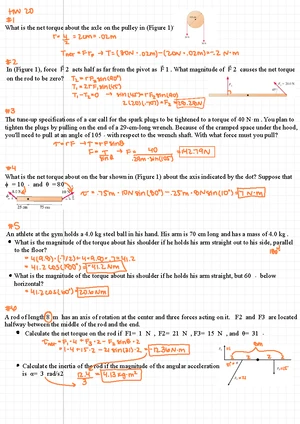 PHYS Homework EXAM 2 - A large crate filled with physics laboratory ...