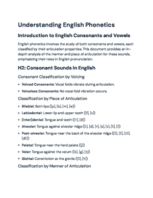 Phonetics Overview: Types, Sounds, and Articulation Techniques - An In ...